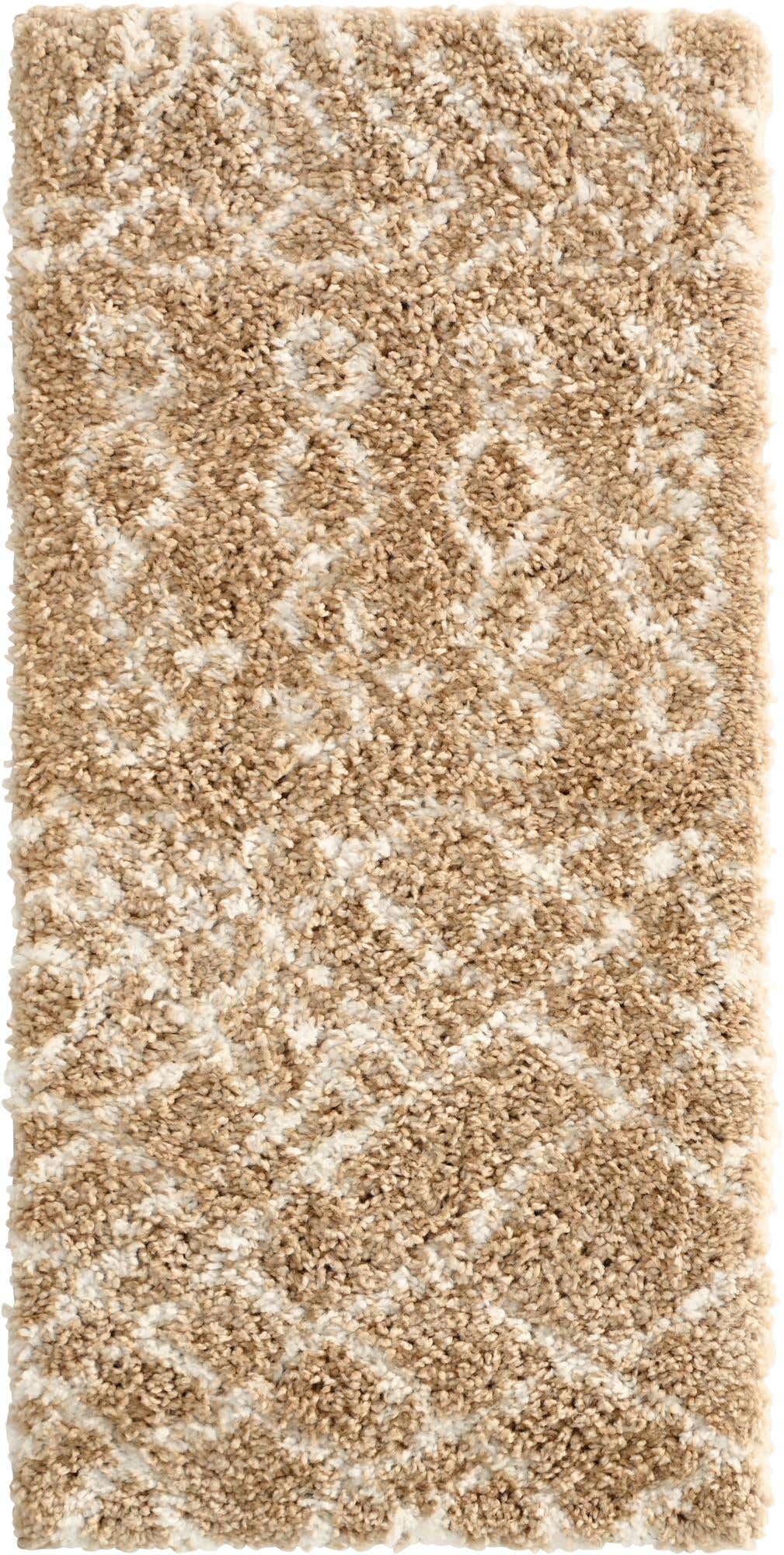 2' x 4' Moroccan Shag Runner Rug