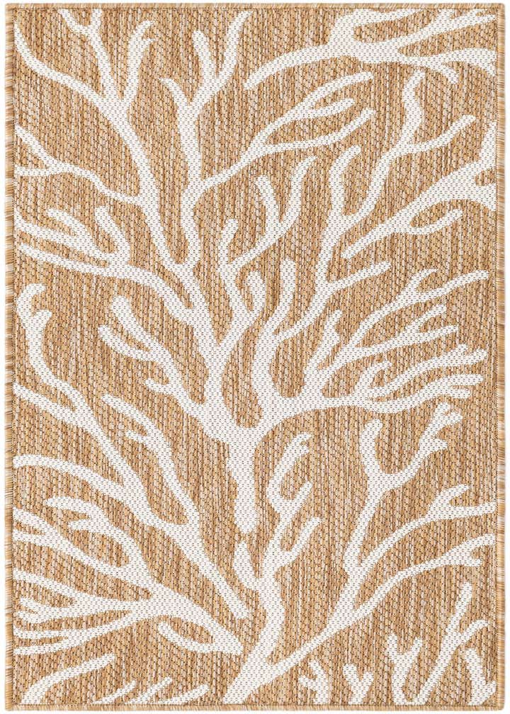 2' x 4' Easy-Clean Coastal Indoor / Outdoor Runner Rug