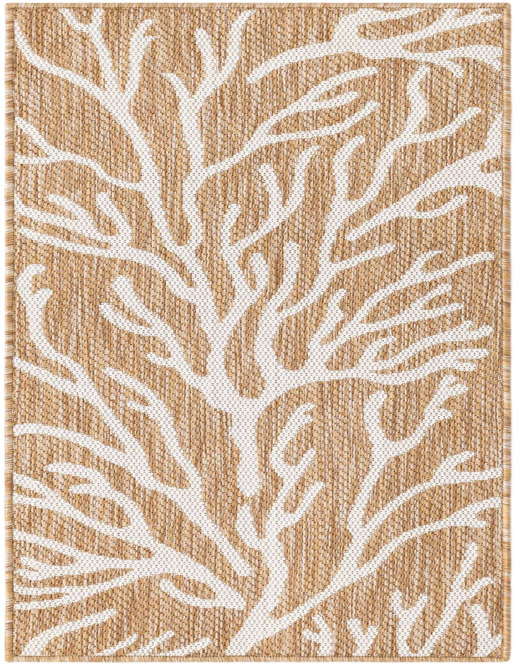 2' x 4' Easy-Clean Coastal Indoor / Outdoor Runner Rug