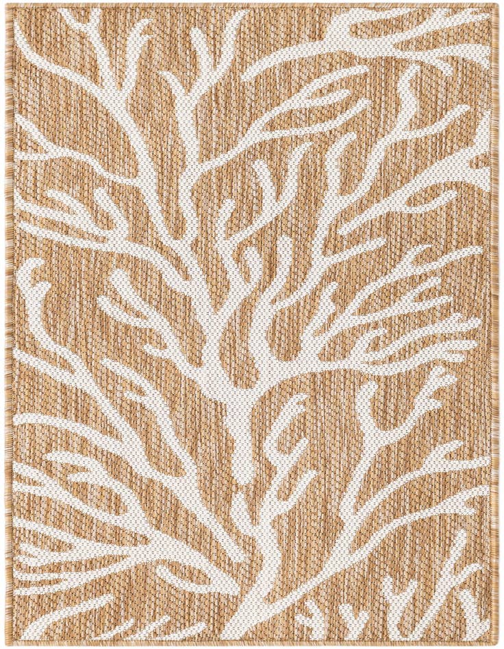Detail image of 2' x 4' Easy-Clean Coastal Indoor / Outdoor Runner Rug