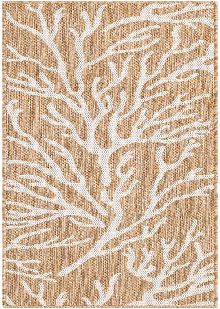 2' x 5' 3 Easy-Clean Coastal Indoor / Outdoor Runner Rug