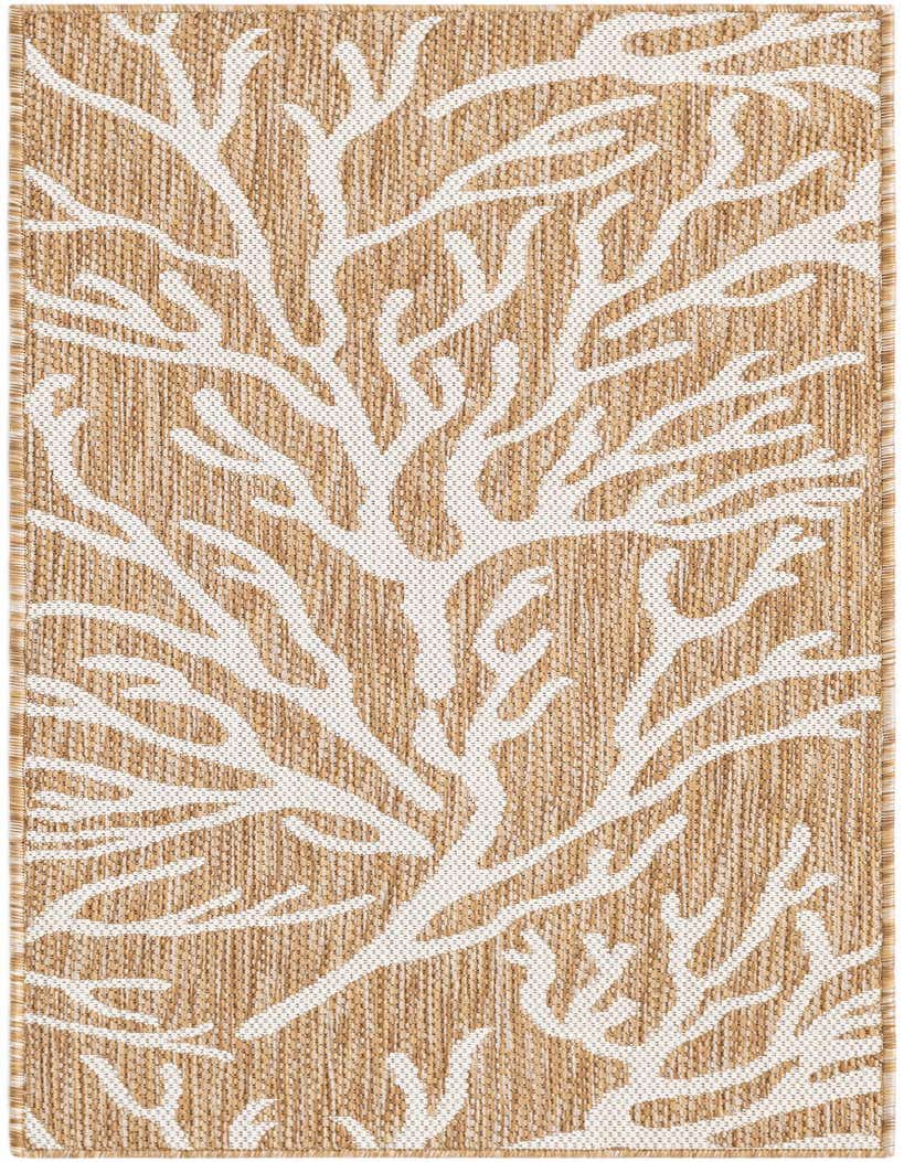 2' x 5' 3 Easy-Clean Coastal Indoor / Outdoor Runner Rug