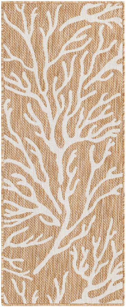 2' x 5' 3 Easy-Clean Coastal Indoor / Outdoor Runner Rug