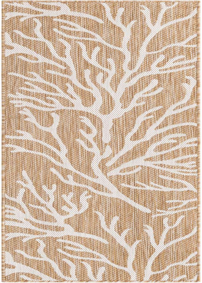 2' x 6' Easy-Clean Coastal Indoor / Outdoor Runner Rug