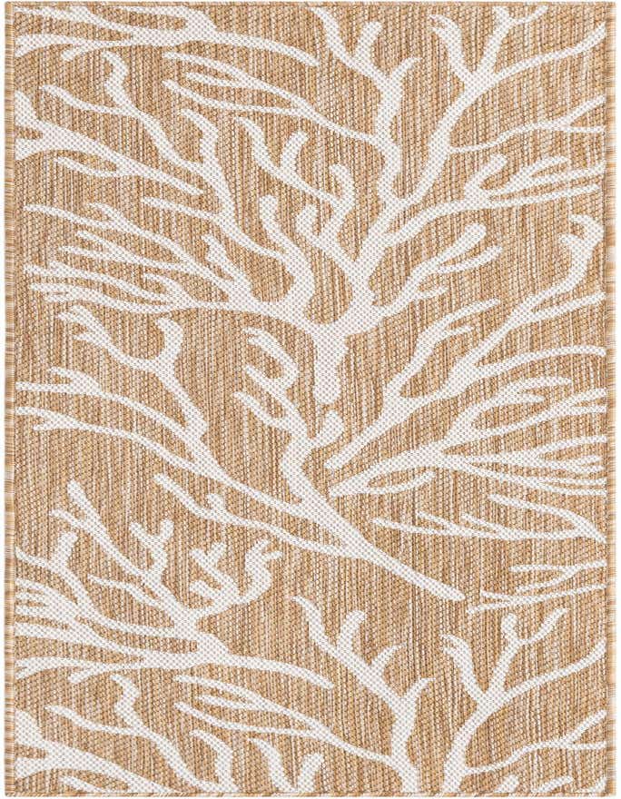 2' x 6' Easy-Clean Coastal Indoor / Outdoor Runner Rug