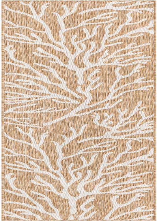 2' x 8' Easy-Clean Coastal Indoor / Outdoor Runner Rug
