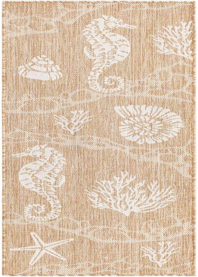 2' x 6' Easy-Clean Coastal Indoor / Outdoor Runner Rug