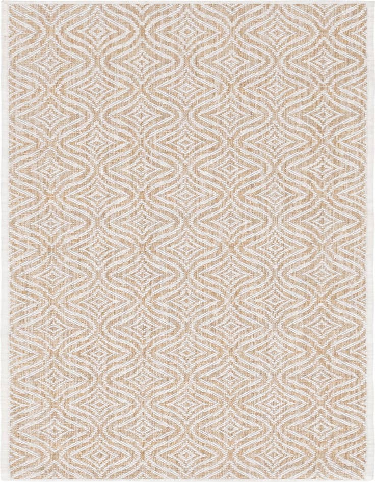 Detail image of 2' x 6' Easy-Clean Lattice Indoor / Outdoor Runner Rug