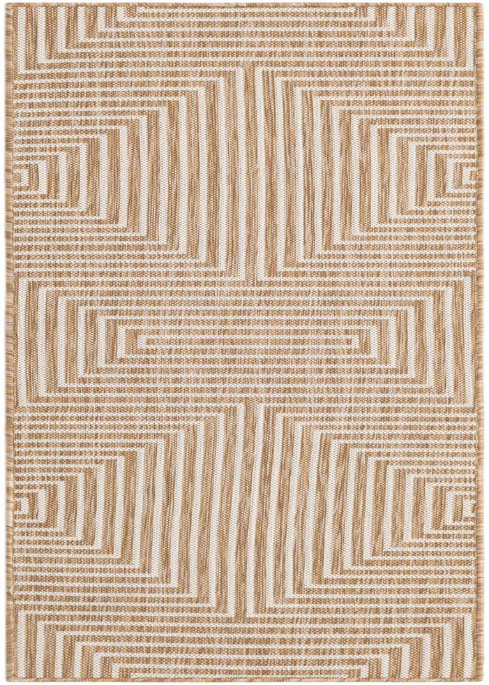 2' x 6' Easy-Clean Modern Indoor / Outdoor Runner Rug