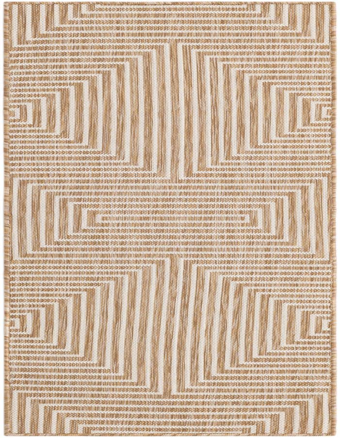 Detail image of 2' x 6' Easy-Clean Modern Indoor / Outdoor Runner Rug