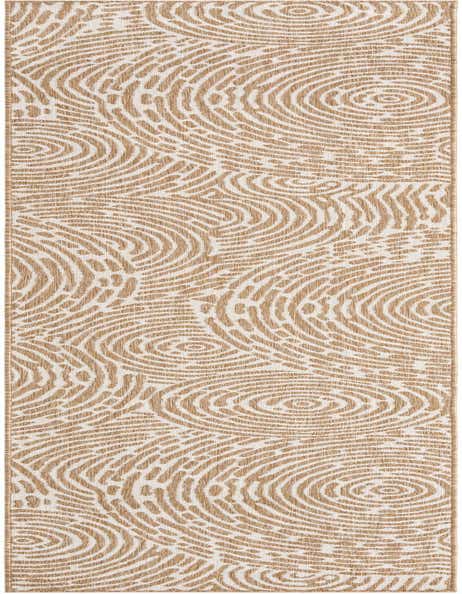 2' 7 x 12' Easy-Clean Modern Indoor / Outdoor Runner Rug