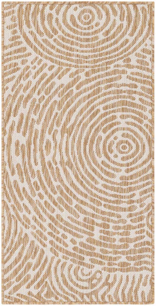 2' x 4' Easy-Clean Modern Indoor / Outdoor Runner Rug