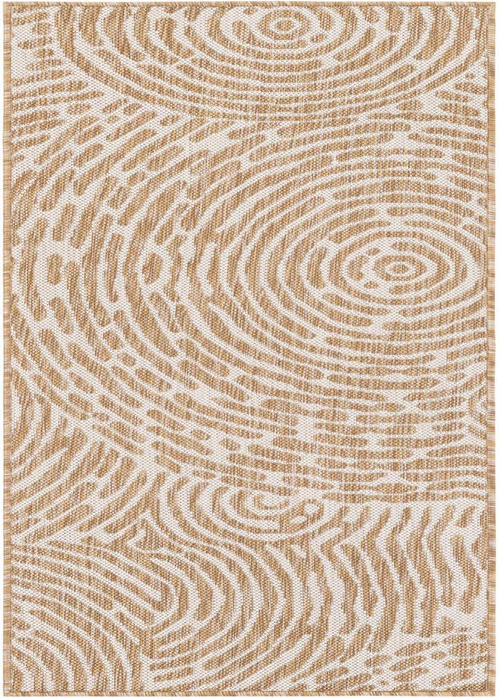 2' x 5' 3 Easy-Clean Modern Indoor / Outdoor Runner Rug