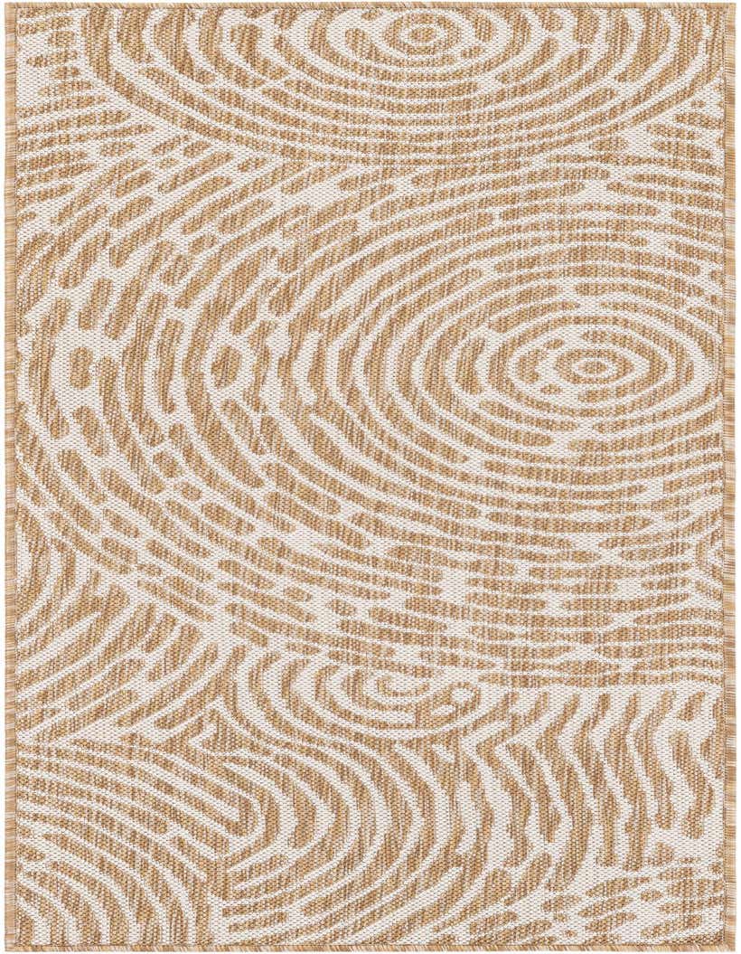 2' x 5' 3 Easy-Clean Modern Indoor / Outdoor Runner Rug