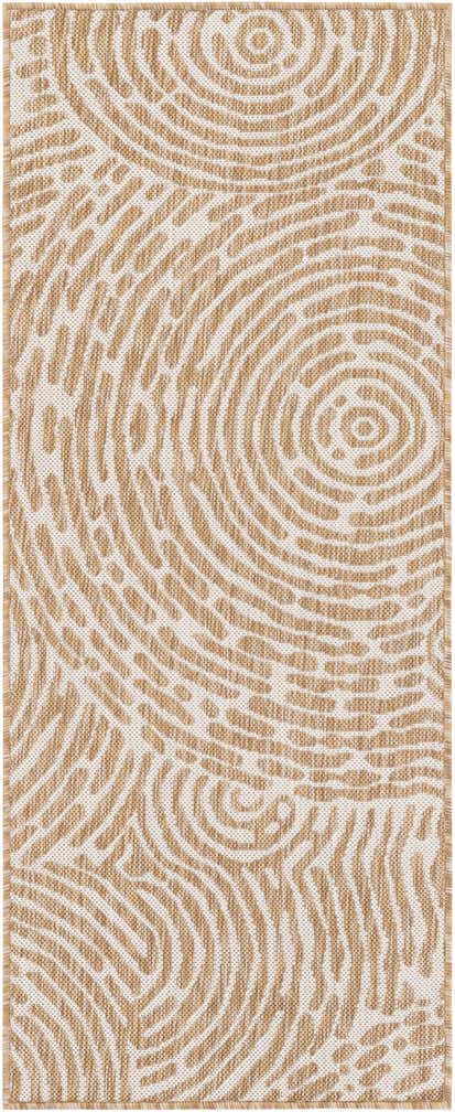 2' x 5' 3 Easy-Clean Modern Indoor / Outdoor Runner Rug