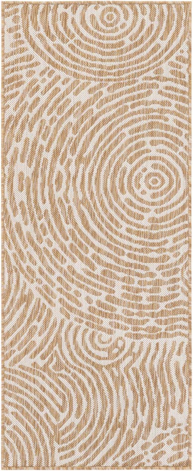 Detail image of 2' x 5' 3 Easy-Clean Modern Indoor / Outdoor Runner Rug