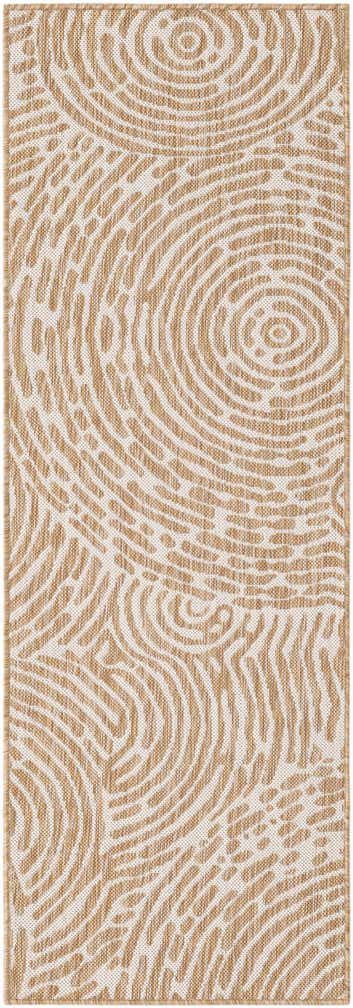 2' x 6' Easy-Clean Modern Indoor / Outdoor Runner Rug