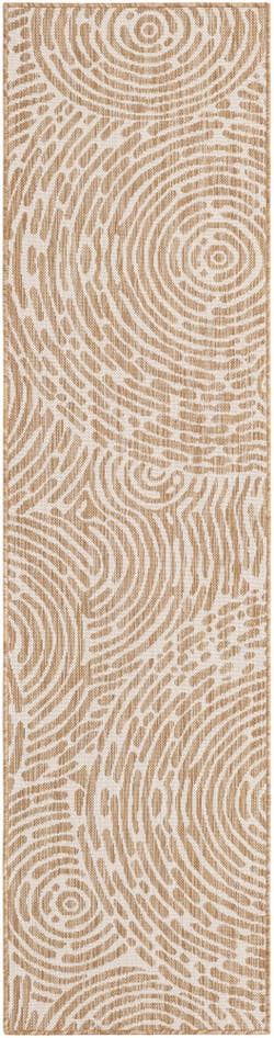 Detail image of 2' x 8' Easy-Clean Modern Indoor / Outdoor Runner Rug