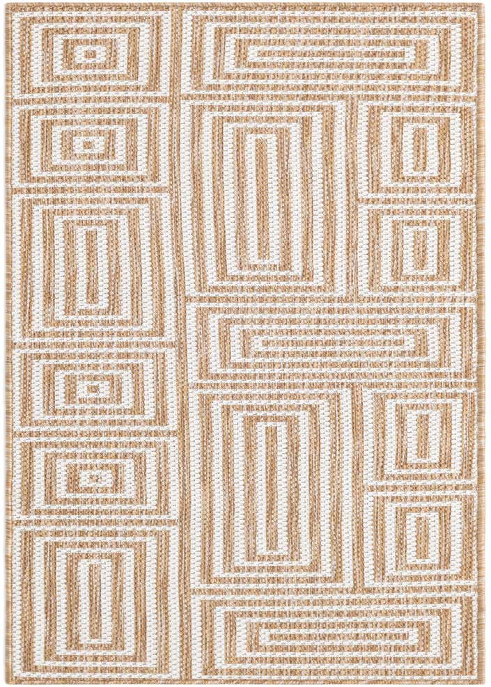2' x 6' Easy-Clean Modern Indoor / Outdoor Runner Rug