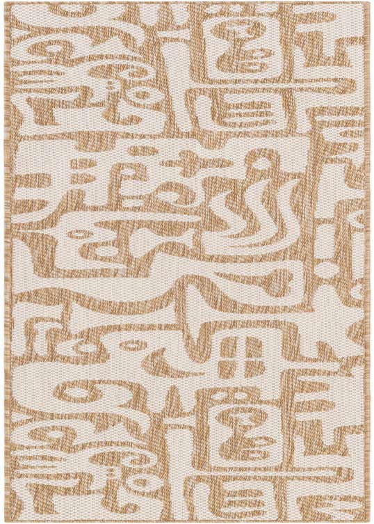 2' x 8' Easy-Clean Modern Indoor / Outdoor Runner Rug