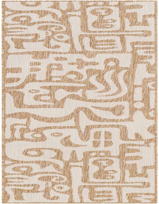 2' x 8' Easy-Clean Modern Indoor / Outdoor Runner Rug