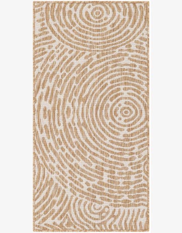 2' x 4' Easy-Clean Modern Indoor / Outdoor Runner Rug
