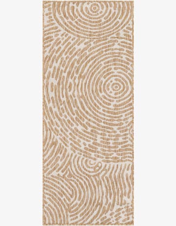 2' x 5' 3 Easy-Clean Modern Indoor / Outdoor Runner Rug