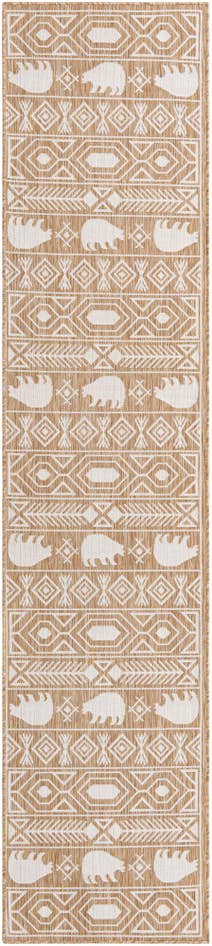 Detail image of 2' 7 x 12' Easy-Clean Southwestern Indoor / Outdoor Runner Rug