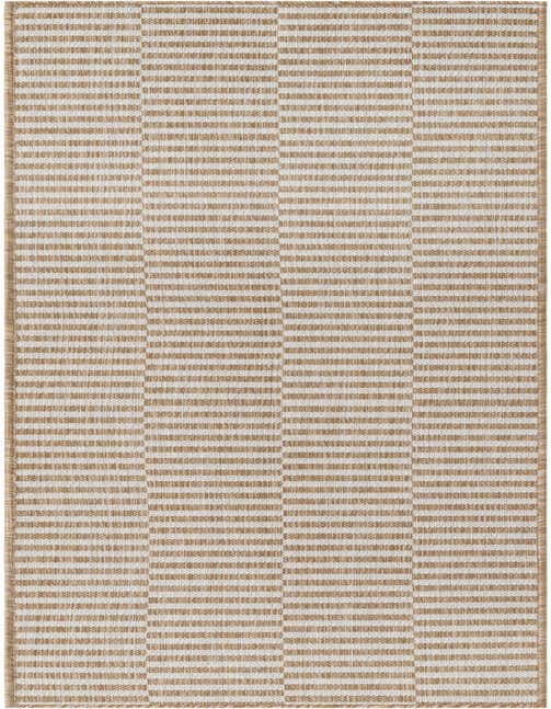 2' x 8' Easy-Clean Striped Indoor / Outdoor Runner Rug