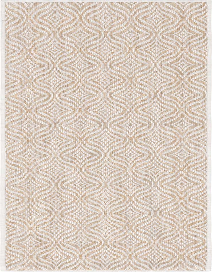 2' x 6' Easy-Clean Trellis Indoor / Outdoor Runner Rug