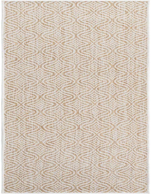 Detail image of 2' x 8' Easy-Clean Trellis Indoor / Outdoor Runner Rug