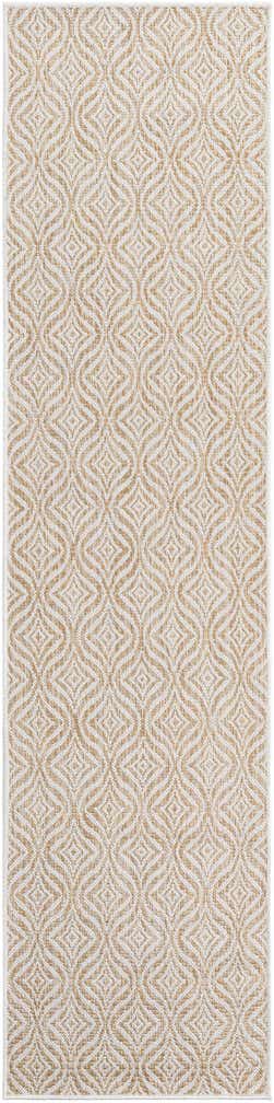 2' x 8' Easy-Clean Trellis Indoor / Outdoor Runner Rug