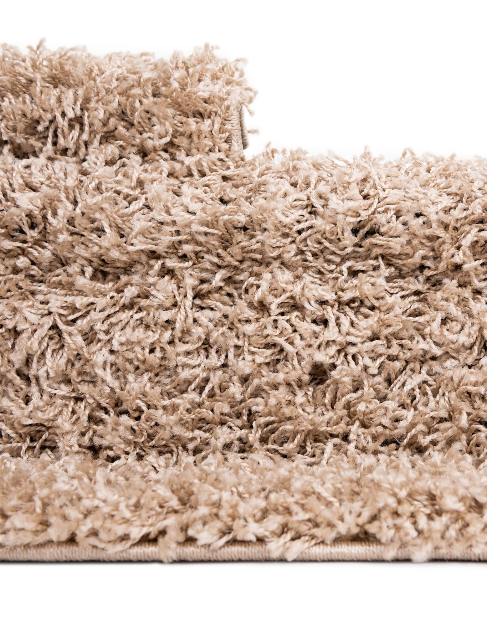 2' 7 x 16' 5 Solid Shag Runner Rug