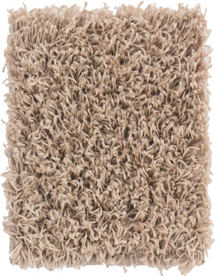Detail image of 1' x 1' Solid Shag Sample Rug
