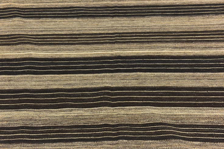 Detail image of 6' x 7' 2 Hand Woven Kilim Modern Wool Square Rug