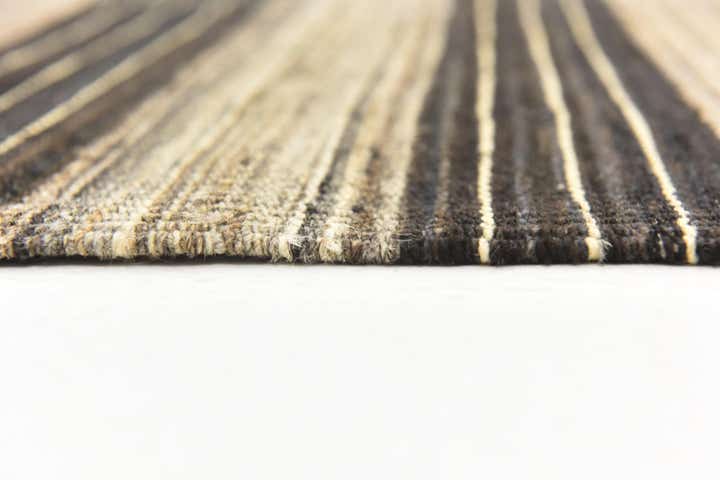 6' x 7' 2 Hand Woven Kilim Modern Wool Square Rug