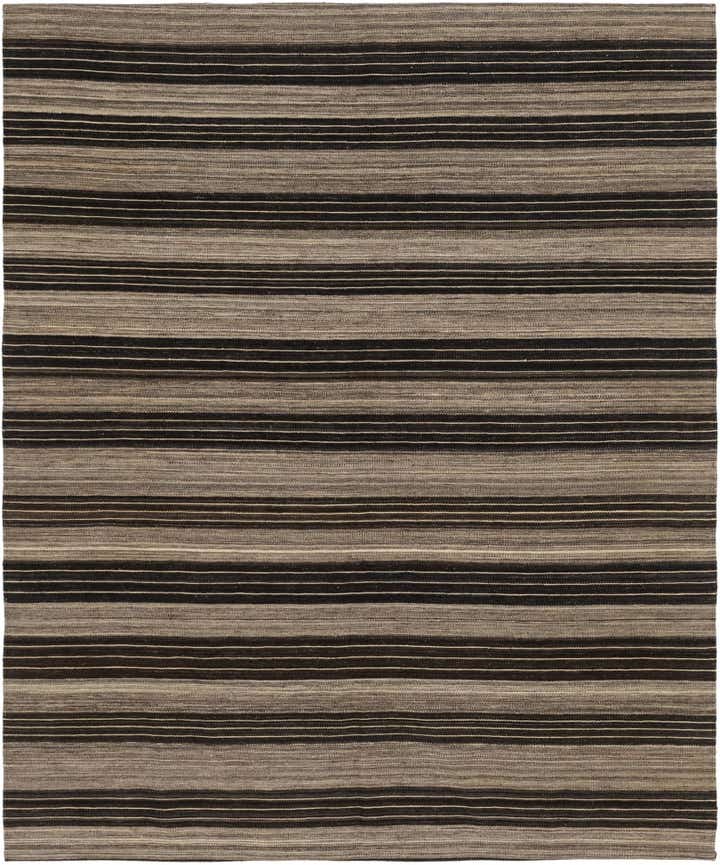 6' x 7' 2 Hand Woven Kilim Modern Wool Square Rug