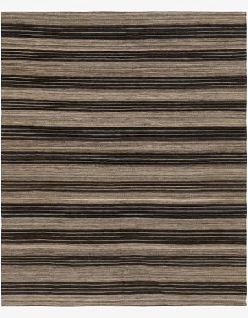 6' x 7' 2 Hand Woven Kilim Modern Wool Square Rug