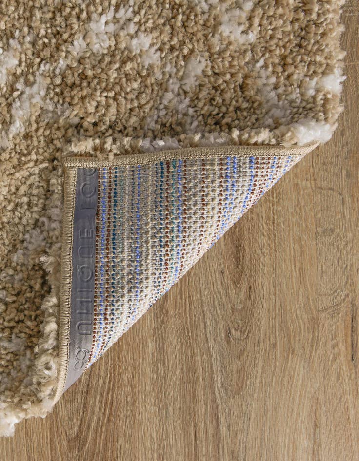 Detail image of 5' 3 x 5' 3 Moroccan Shag Square Rug