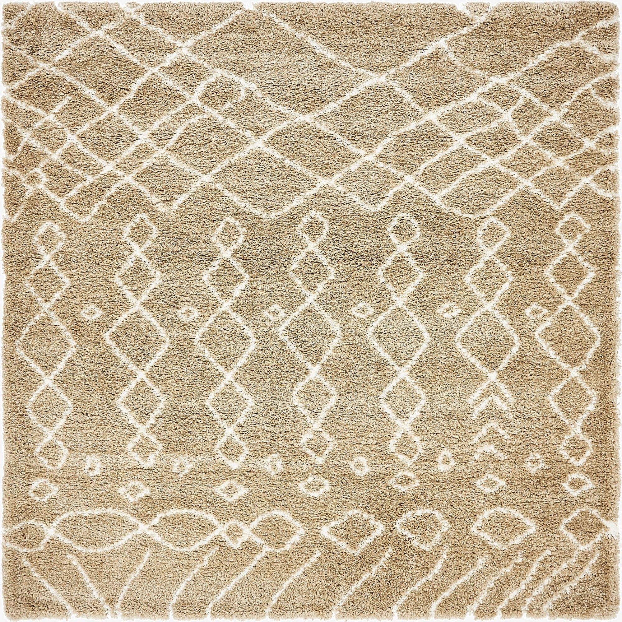 240cm x 240cm Marrakesh Shag Square Rug