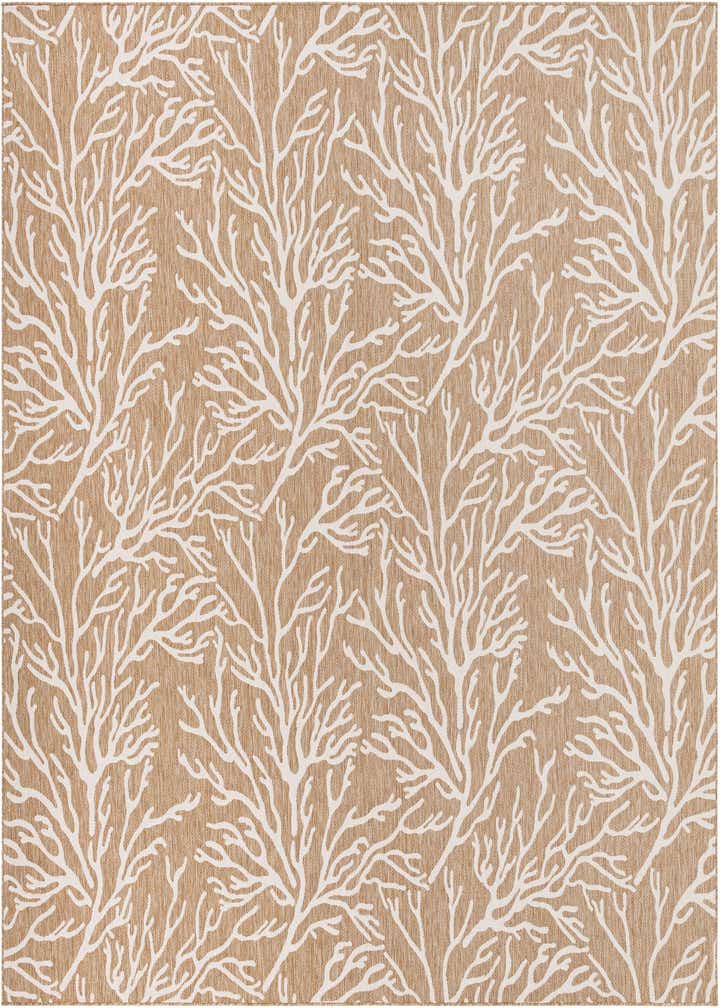 13' x 13' Easy-Clean Coastal Indoor / Outdoor Square Rug