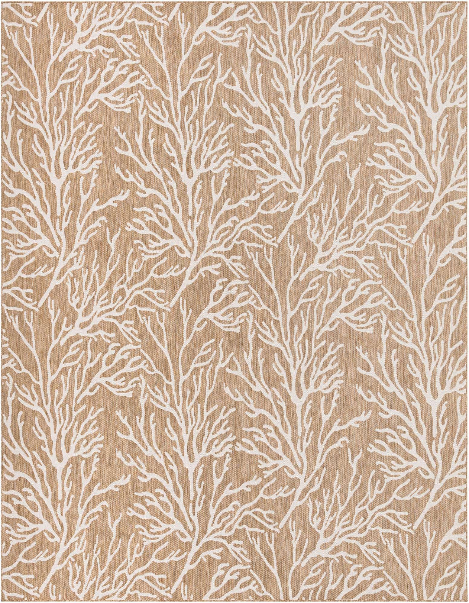 13' x 13' Easy-Clean Coastal Indoor / Outdoor Square Rug