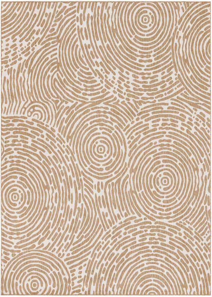 10' x 10' Easy-Clean Modern Indoor / Outdoor Square Rug