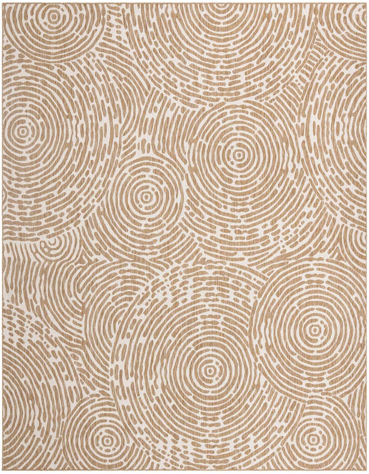 Detail image of 12' x 12' Easy-Clean Modern Indoor / Outdoor Square Rug