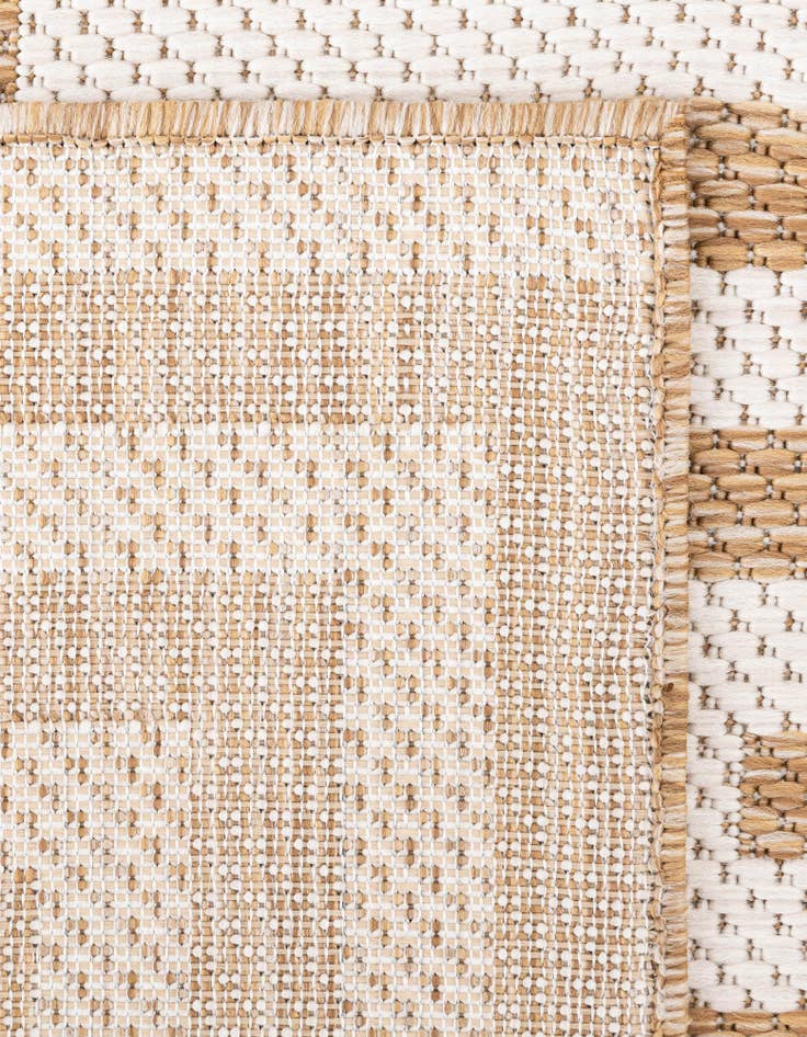 Detail image of 13' x 13' Easy-Clean Modern Indoor / Outdoor Square Rug