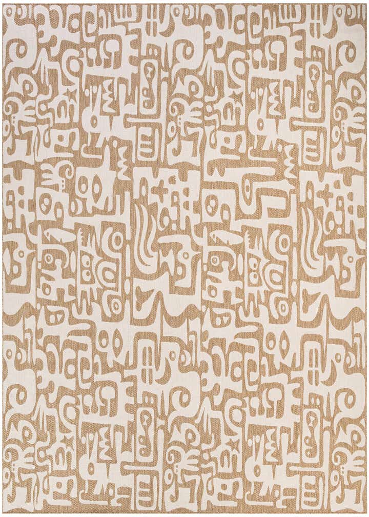 13' x 13' Easy-Clean Modern Indoor / Outdoor Square Rug