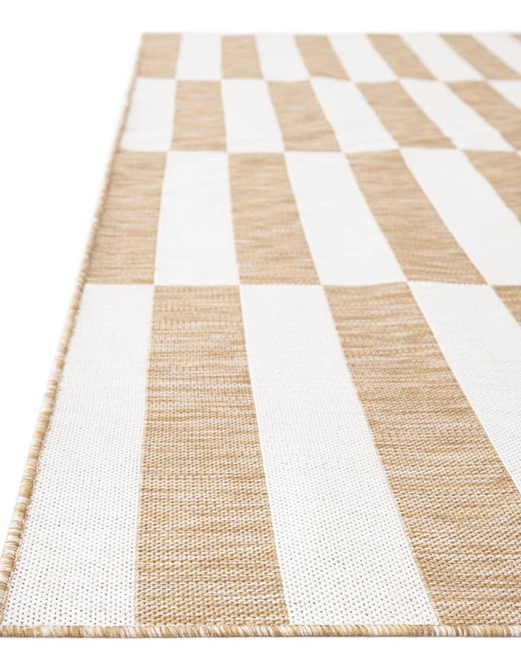 Detail image of 10' x 10' Washable Ribbon Indoor / Outdoor Square Rug