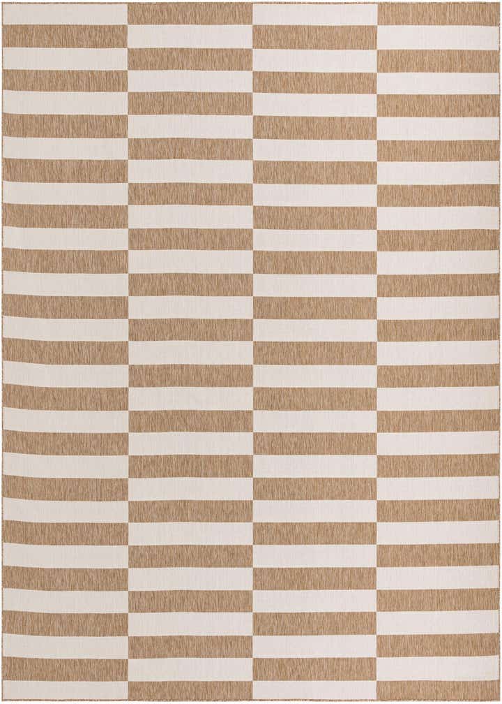 13' x 13' Easy-Clean Ribbon Indoor / Outdoor Square Rug