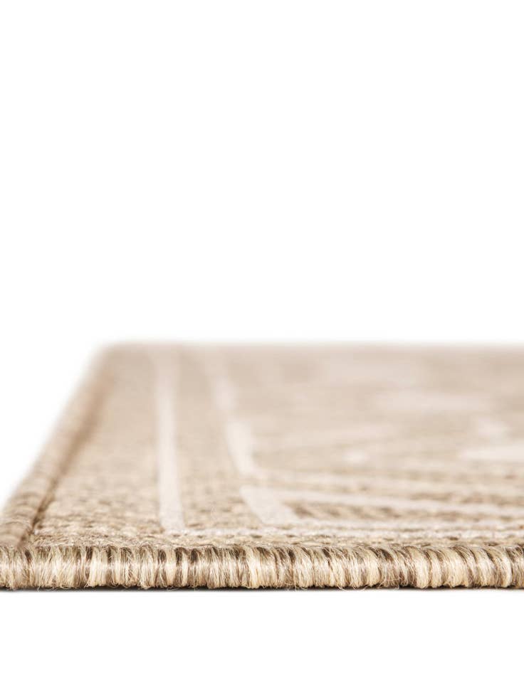 Detail image of 10' x 10' Easy-Clean Southwestern Indoor / Outdoor Square Rug
