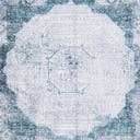 Rug Teal and Ivory Swatch link